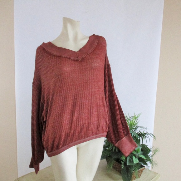 Free People Tops - We The Free South Side Thermal Top Size Medium